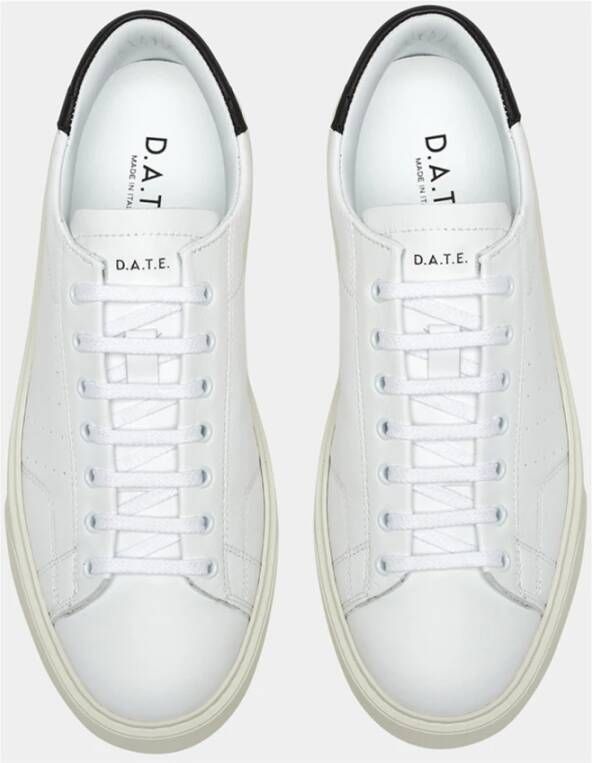 D.a.t.e. Witte Leren Sneakers White Heren