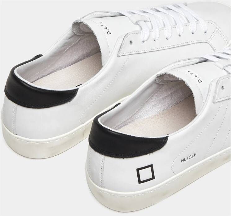 D.a.t.e. Witte Leren Sneakers White Heren