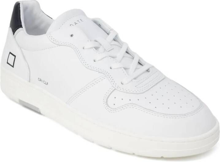 D.a.t.e. Witte Leren Sportieve Heren Sneakers White Heren