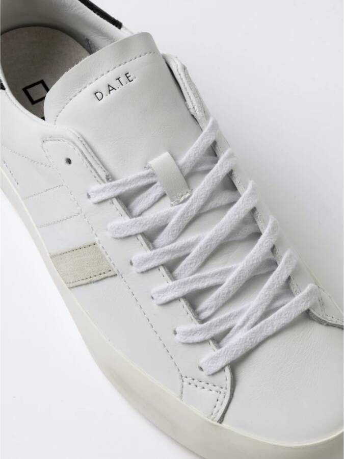 D.a.t.e. Witte Low Calf Hill Sneakers