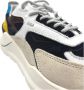 D.a.t.e. Witte Mesh Sneakers met Leren Details Multicolor Heren - Thumbnail 5