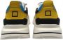 D.a.t.e. Witte Mesh Sneakers met Leren Details Multicolor Heren - Thumbnail 6