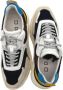 D.a.t.e. Witte Mesh Sneakers met Leren Details Multicolor Heren - Thumbnail 7