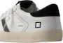 Date Sneakers M421-HF-NY-WB HILL LOW HALF NYLON-WHITE BLACK - Thumbnail 3