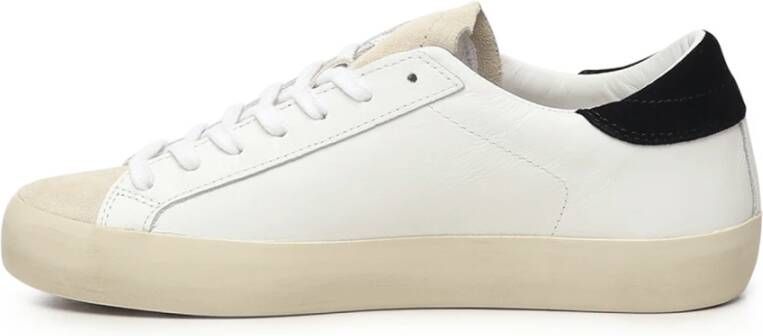 D.a.t.e. Witte Sneakers Hill Low Shiny