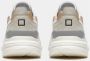 D.a.t.e. Witte Sneakers met Beige Leren Details Multicolor Heren - Thumbnail 5
