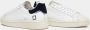 D.a.t.e. Witte Sneakers met Crèmewitte Rubberen Neus en Suède Tong White Heren - Thumbnail 23