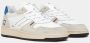 D.a.t.e. Witte Sneakers met Details van Leerachtig Suède White Heren - Thumbnail 4