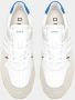 D.a.t.e. Witte Sneakers met Details van Leerachtig Suède White Heren - Thumbnail 6