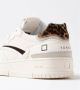 D.a.t.e. Witte Sneakers met Geperforeerde Neus - Thumbnail 2