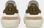 D.a.t.e. Witte Sneakers met Militair Groene Details - Thumbnail 2