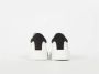 D.a.t.e. Witte leren sneakers met contrasterende kleur op de hiel White Dames - Thumbnail 11