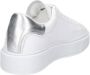 D.a.t.e. Witte-Zilver Leren Sneakers voor Vrouwen White Dames - Thumbnail 29