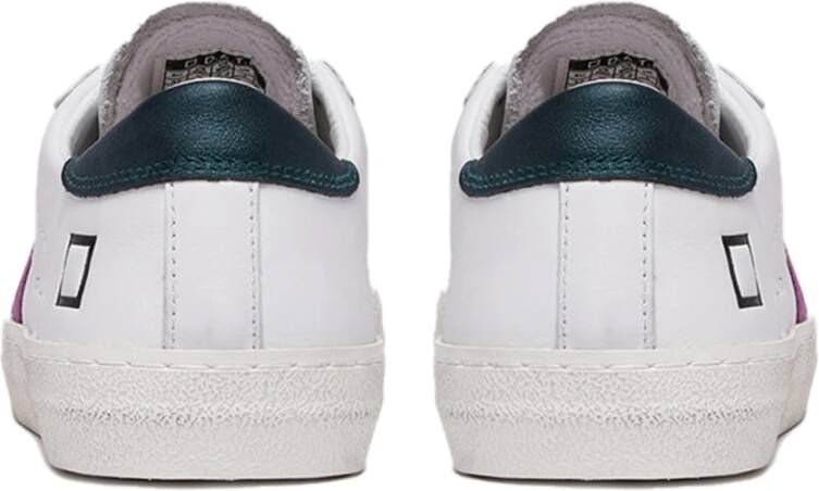 D.a.t.e. Witte Sneakers met Paarse Details White Dames