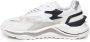 D.a.t.e. Zilveren Stoffen Sneaker Herfst Winter Collectie Gray Dames - Thumbnail 13