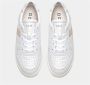 D.a.t.e. Witte Sneakers met Vetersluiting en Leren Details White Dames - Thumbnail 3