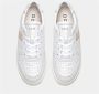 D.a.t.e. Witte Sneakers met Vetersluiting en Leren Details White Dames - Thumbnail 3