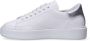 D.a.t.e. Witte-Zilver Leren Sneakers voor Vrouwen White Dames - Thumbnail 20