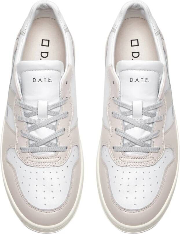 D.a.t.e. Witte Sneakers Multicolor Dames