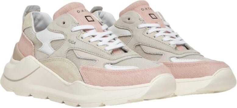 D.a.t.e. Witte Sneakers Multicolor Dames