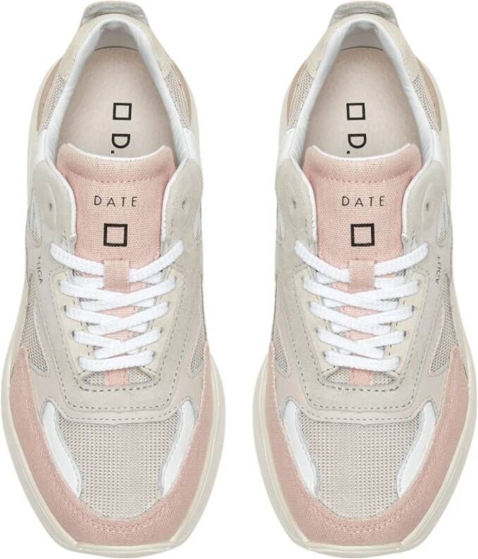 D.a.t.e. Witte Sneakers Multicolor Dames