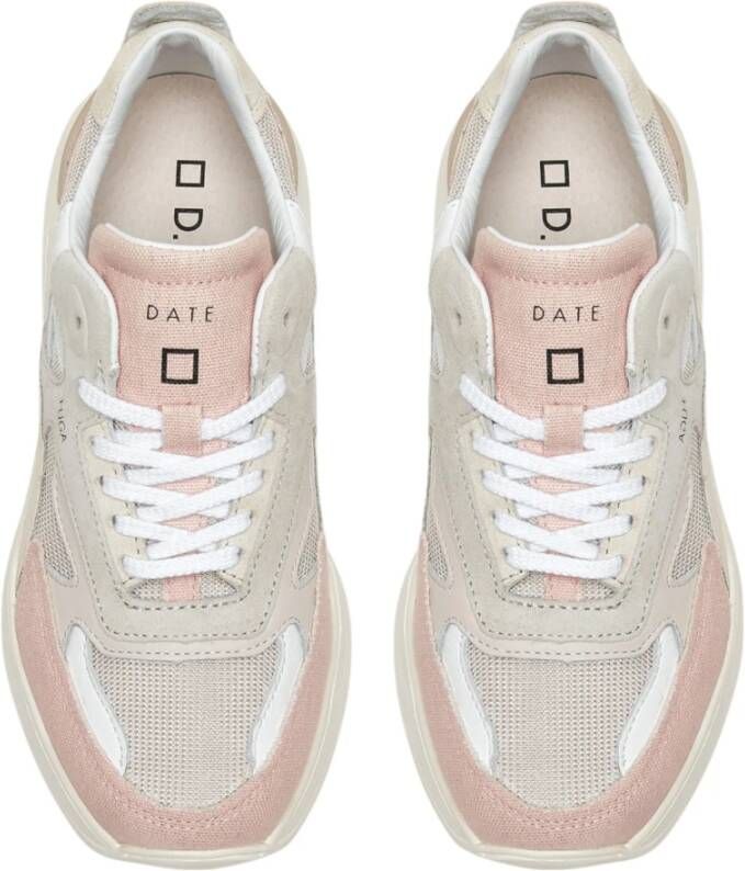 D.a.t.e. Witte Sneakers Multicolor Dames