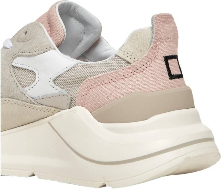 D.a.t.e. Witte Sneakers Multicolor Dames