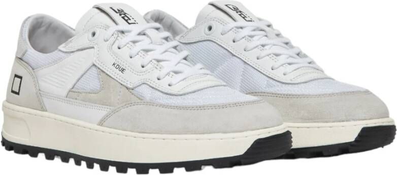 D.a.t.e. Witte Sneakers Multicolor Heren