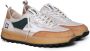 D.a.t.e. Witte Suède Rubber Sneakers Beige Ivoor Multicolor Heren - Thumbnail 2