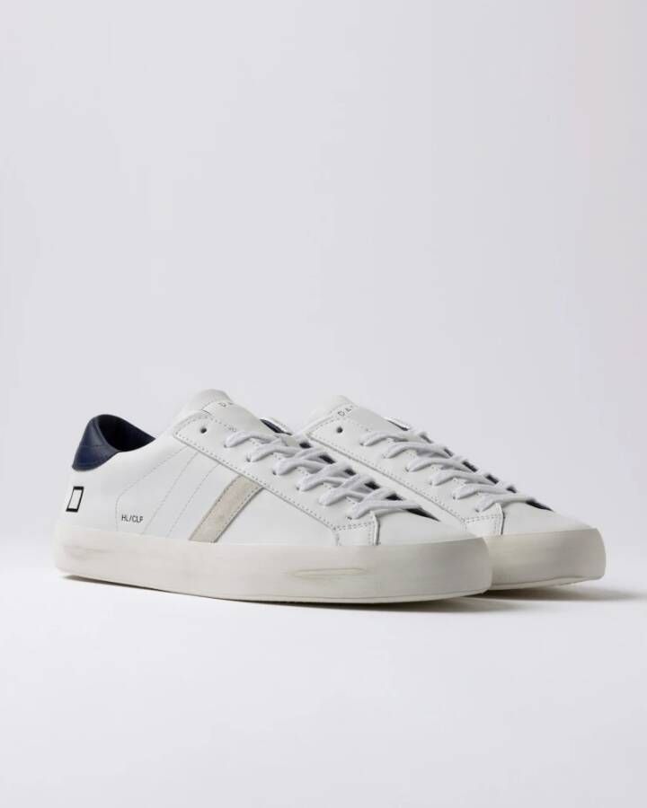D.a.t.e. Witte Tennis Hill Low Sneakers
