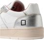 D.a.t.e. Zilver Geperforeerde Leren Sneakers - Thumbnail 2