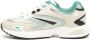 D.a.t.e. Zilver Tech Stof Sneakers Groene Details Multicolor Heren - Thumbnail 3