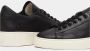 D.a.t.e. Zwarte leren lage sneaker Black Heren - Thumbnail 4