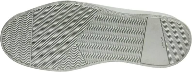 D.a.t.e. Zwarte leren lage sneaker Black Heren