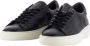 D.a.t.e. Zwarte leren lage sneakers met unieke details Black Heren - Thumbnail 7