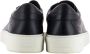 D.a.t.e. Zwarte leren lage sneakers met unieke details Black Heren - Thumbnail 8
