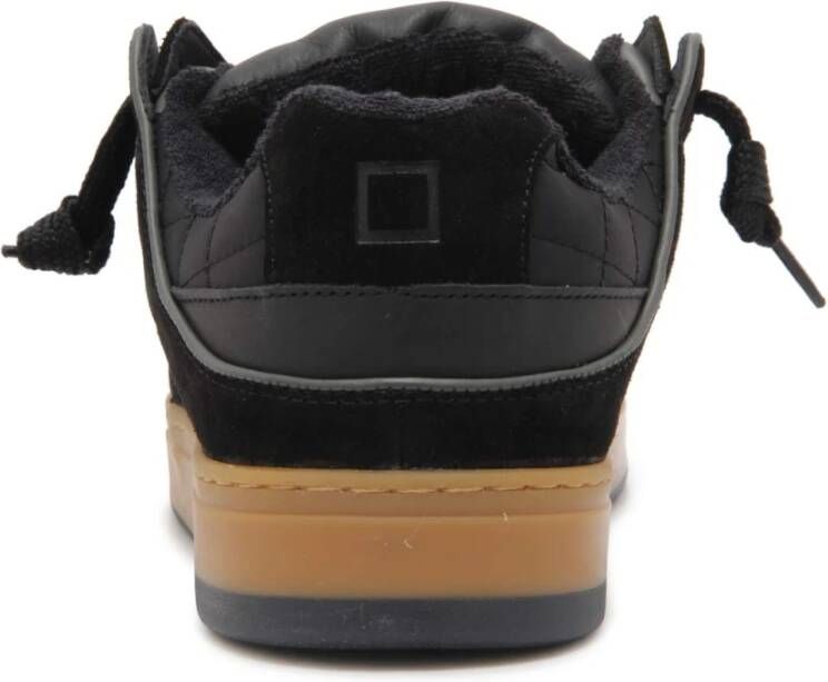 D.a.t.e. Zwarte Nylon Skate Schoenen