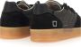 D.a.t.e. Zwarte Leren Sneakers met Logodetail Black Heren - Thumbnail 13