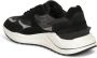 D.a.t.e. Zwarte Leren en Nylon Sneaker Fuga Natural Black Dames - Thumbnail 4