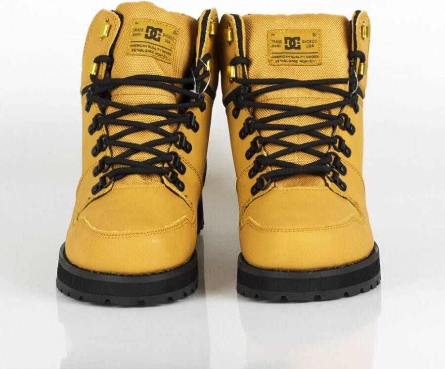 DC Shoes Heren Outdoor Laarzen in Tarwe Zwart Yellow Heren