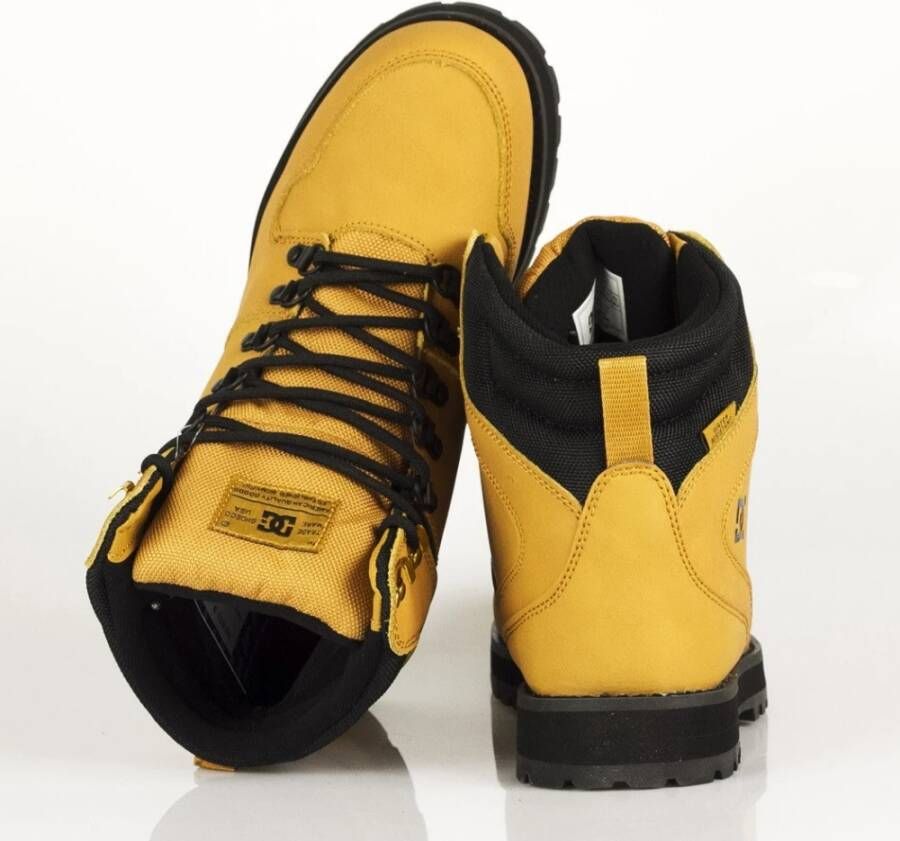 DC Shoes Heren Outdoor Laarzen in Tarwe Zwart Yellow Heren