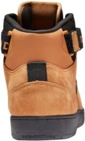 DC Shoes Hoge Top Leren Sneakers Brown Heren