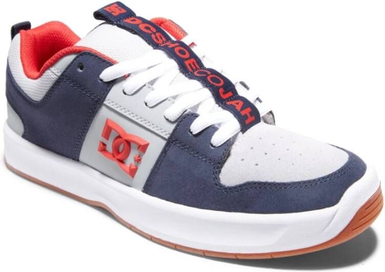 DC Shoes Jahmir Leren Skateboard Sneakers Blue Heren