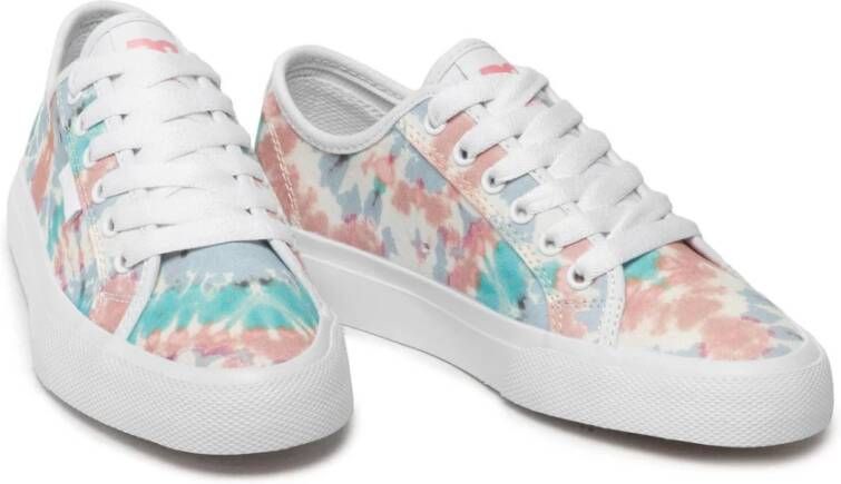 DC Shoes Lage Canvas Sneakers Manual Txse Multicolor Dames