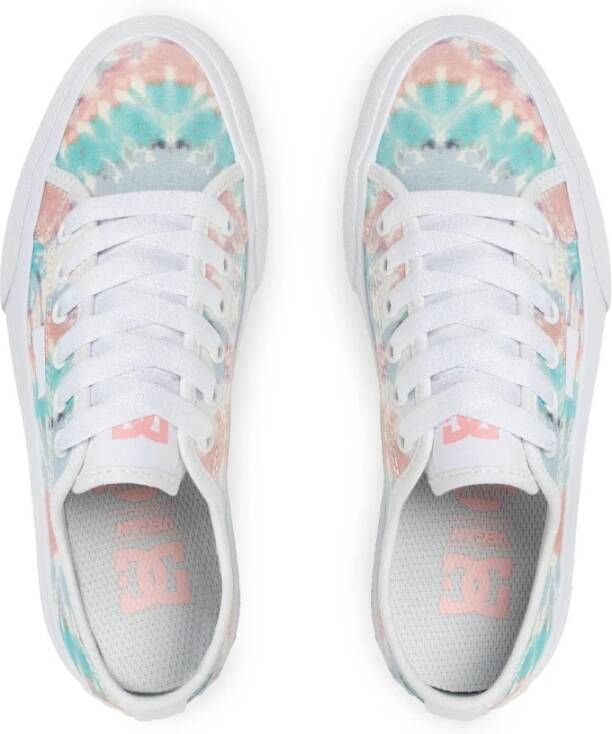 DC Shoes Lage Canvas Sneakers Manual Txse Multicolor Dames