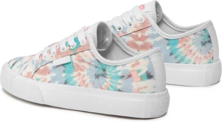 DC Shoes Lage Canvas Sneakers Manual Txse Multicolor Dames