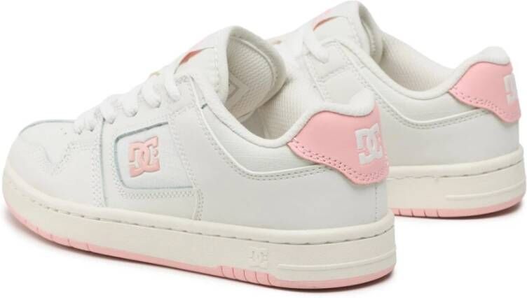 DC Shoes Lage Leren Sneakers Manteca 4 White Dames
