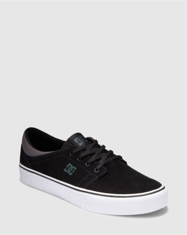 DC Shoes Lage Top Suede Trase SD Sneakers Black Heren