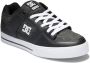 DC Shoes Pure SE SN Leren Sneakers Gray Heren - Thumbnail 2