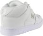 DC Shoes Stijlvolle Leren Sneakers voor Vrouwen White Dames - Thumbnail 4